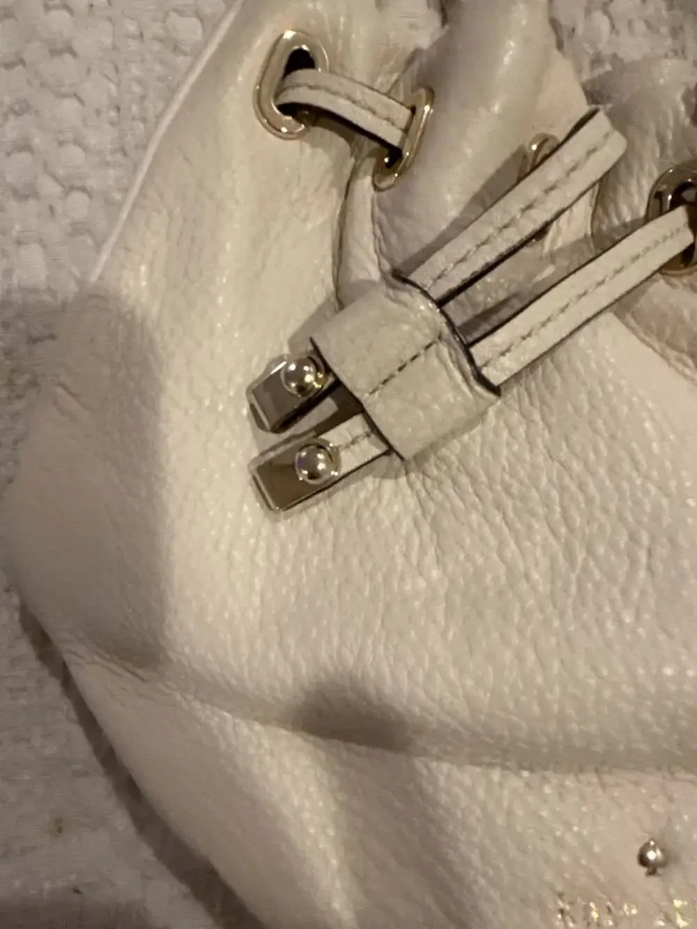 Kate Spade Emma Small Pebbled Leather Bucket Bag